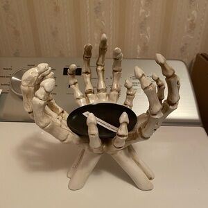 Big Lots Skeleton Hands Candle Measuring Cups Holder